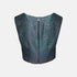 Cropped Silk Top